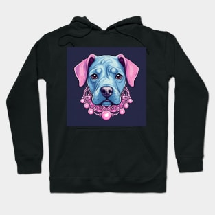 Pinkish Staffy Hoodie